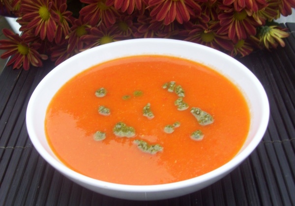 Foodie Friday: Red-Pepper Pear Soup