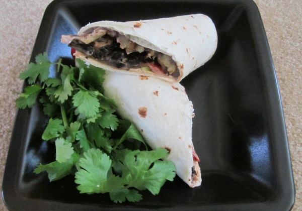 Foodie Fridays: Mushroom and Potato Wraps