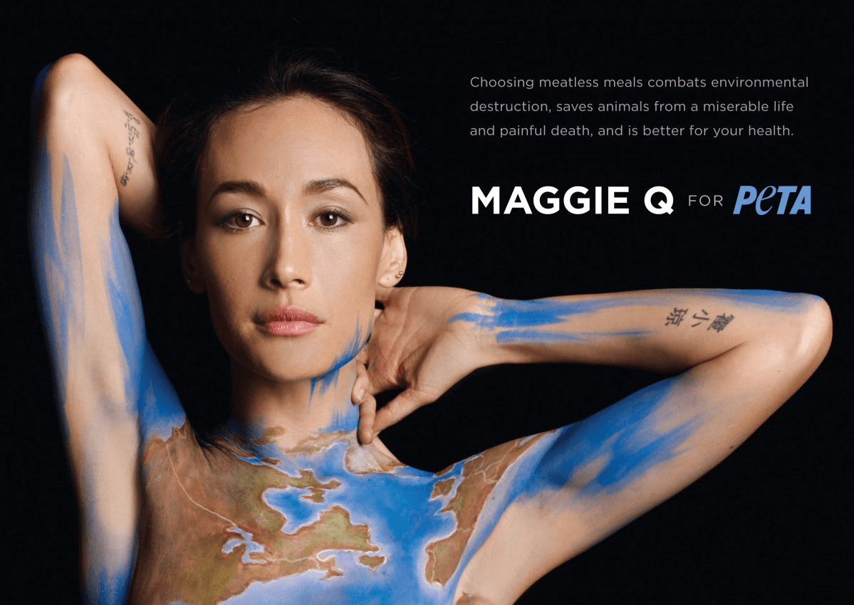 Maggie Q: Fight Climate Change With Diet Change