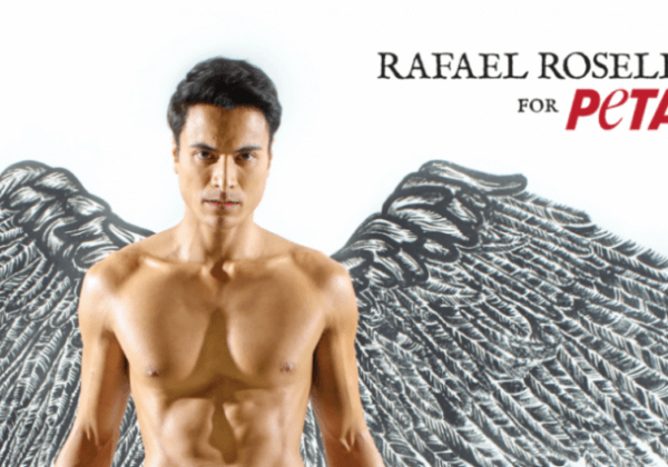 Sexy Actor Rafael Rosell Is an Angel for Animals