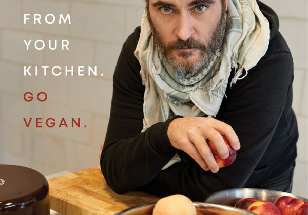 Joaquin Phoenix Wants You to Change the World From Your Kitchen