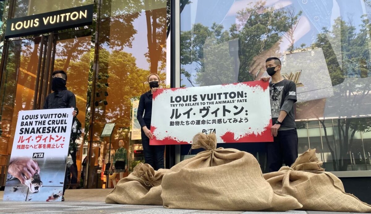 PETA blasts Louis Vuitton over 'Humanely Farmed' animal claims